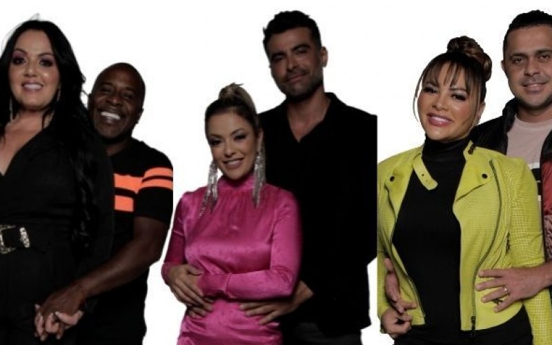 Bibi e Pimpolho, Li Martins e JP e Márcia e Rod Bala formam a quarta DR do Power Couple Brasil 5