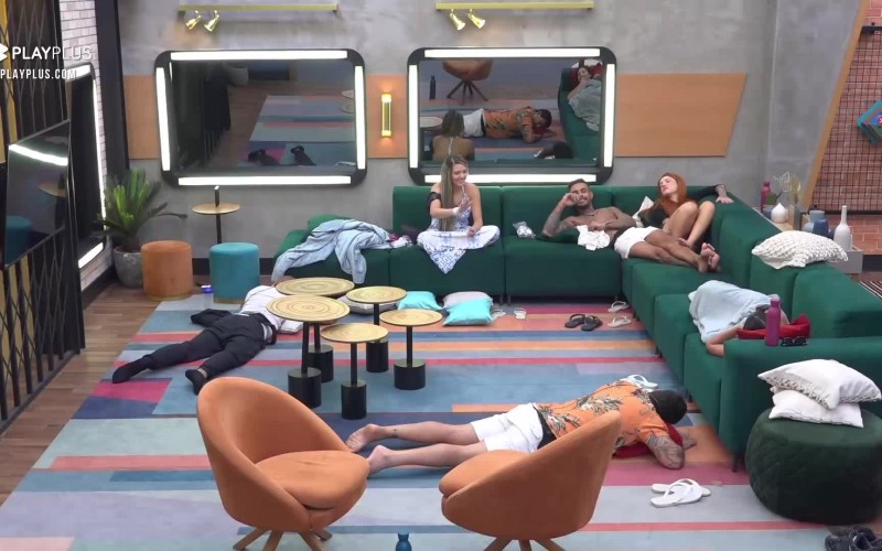 Brincadeira de memória anima noite de domingo (10) na Mansão Power | Power Couple Brasil 6
