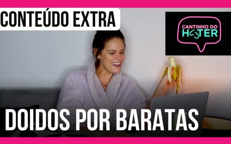 Cantinho do Hater: "Que nóia é essa que vocês estão com essas baratas?", brinca Dani Bavoso