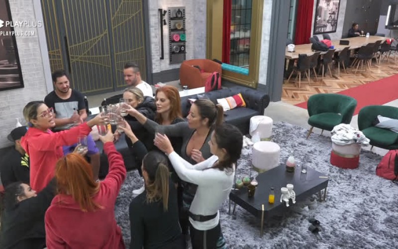 Dany propõe brinde para comemorar superação na Prova das Mulheres - Power Couple Brasi 5