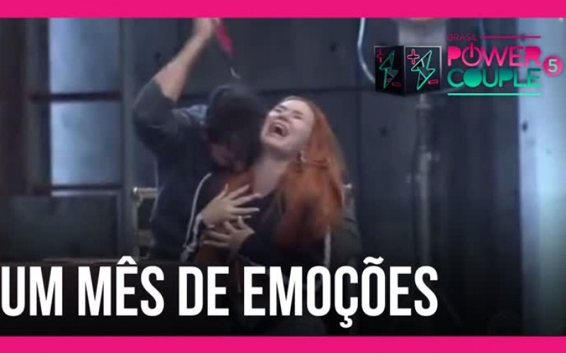 De recados da família a volta de DR: as emoções do primeiro mês do reality - Power Couple Brasil 5