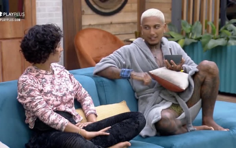 Dynho conta que teve problemas em casa quando cortou o cabelo – A Fazenda 13