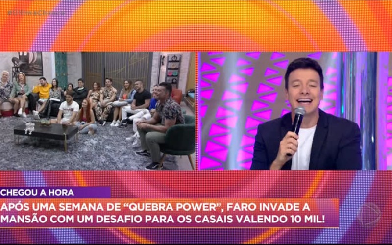 Faro invade a Mansão Power e propõe desafio que vale R$ 10 mil
