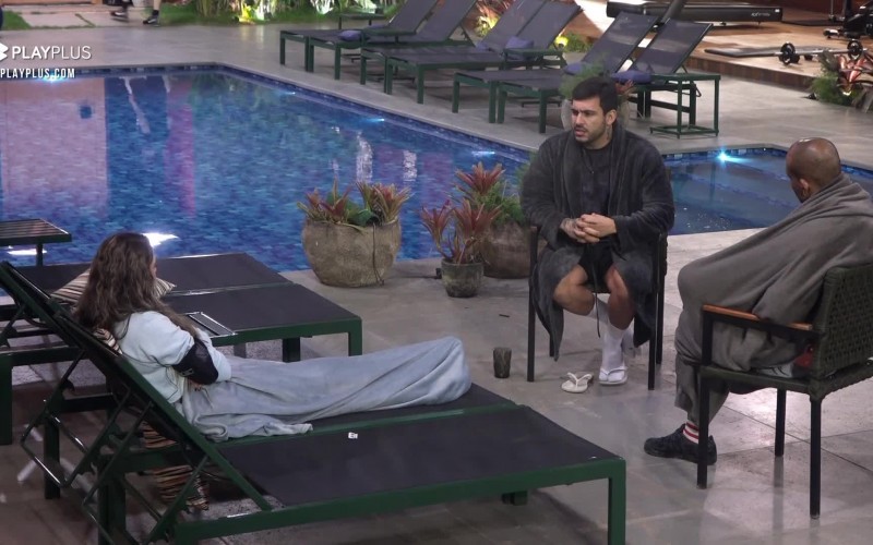 Hadad analisa jogo em conversa com Mussunzinho e Karol | Power Couple Brasil 6