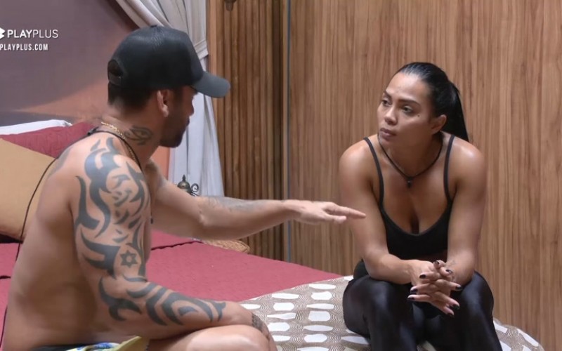 Hadballa desabafa com a Eliza sobre postura de Hadad | Power Couple Brasil 6