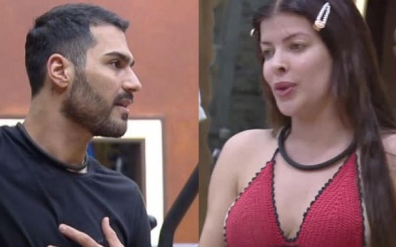 Jaquelline e Shay trocam indiretas em tom de brincadeira: "Para de me bajular"