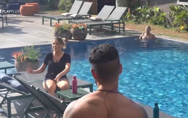 Karol e Mussunzinho discordam entre si ao contar história | Power Couple Brasil 6