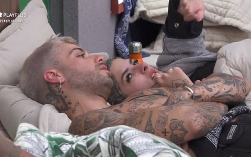 Lary reprova romance entre Gui Araujo e Marina - A Fazenda 13