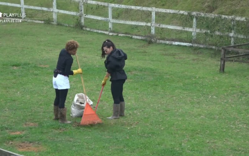 Lidi e Raissa falam sobre o clima na sede - A Fazenda 12