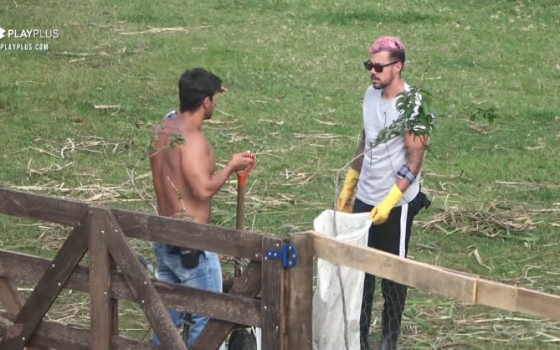 Lipe e Mariano analisam estratégia de Lucas - A Fazenda 12