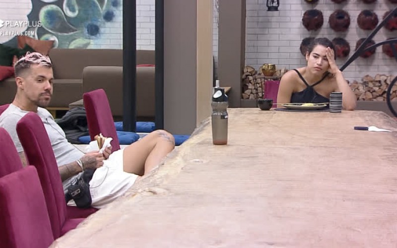 Lipe e Raissa tomam café da manhã e comentam sobre Lucas - A Fazenda 12
