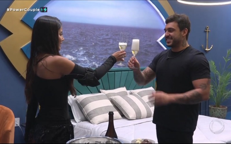 Luana e Hadad tiram Brenda e Matheus do perrengue na divisão de quartos | Power Couple Brasil 6