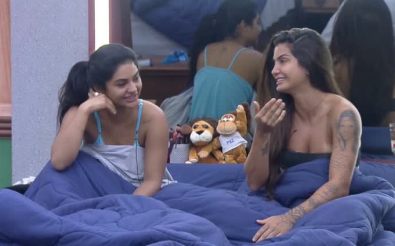 Marina se diverte com Mileide ao lembrar motivo de ter ficado brava com Gui Araujo - A Fazenda 13