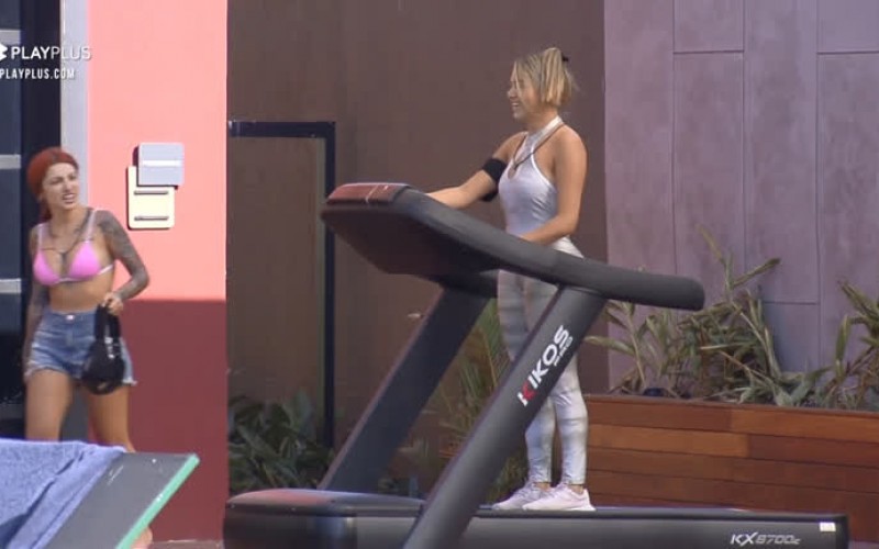 Matheus brinca com Karol na academia: "É um milagre" | Power Couple Brasil 6