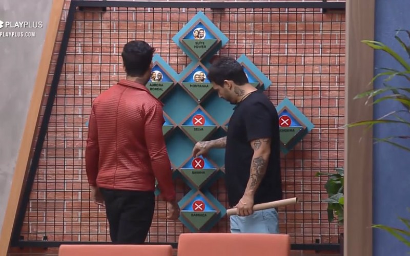 Matheus e Hadad especulam sobre quartos | Power Couple Brasil 6