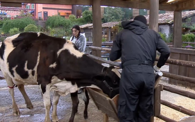 MC Gui aconselha Liziane Gutierrez: “Tem que agir com inteligência e não com raiva” - A Fazenda 13