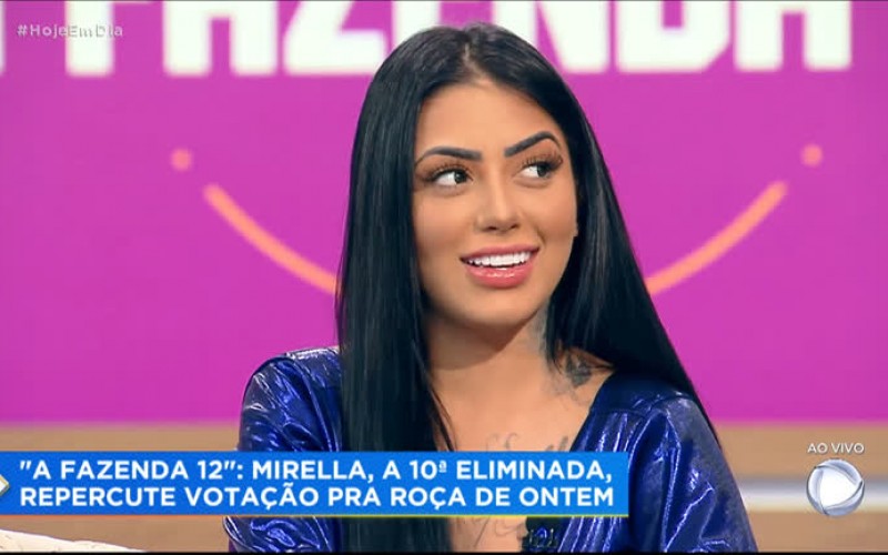Mirella comenta mais uma votação para a Roça em A Fazenda 12