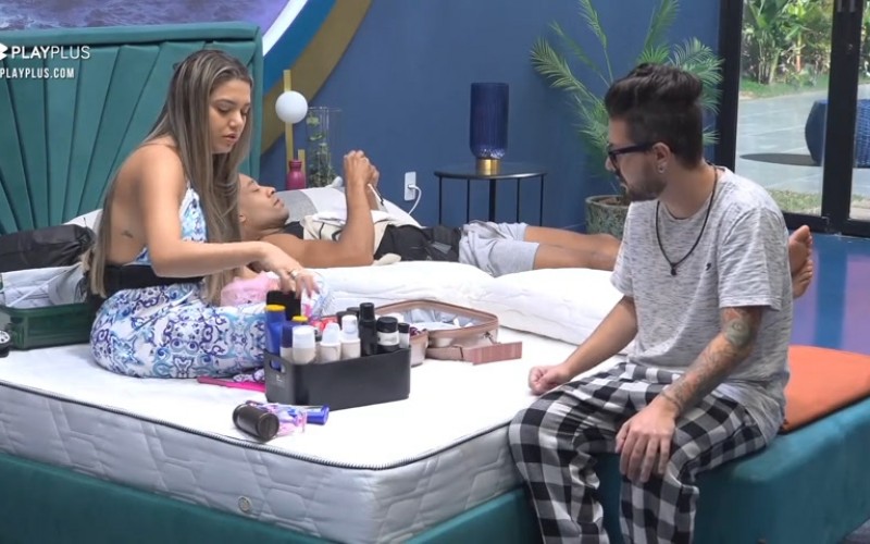 Pe Lanza critica a forma com que Albert contou do chinelo de Cartolouco | Power Couple Brasil 6