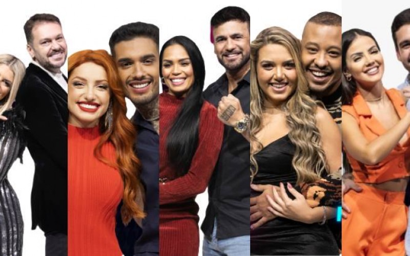 Saiba quem são os casais que estão no top 5 do Power Couple Brasil 6