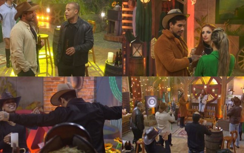 Segura, peão! Festa Country tem fofoca e declaração de amor no Power Couple Brasil