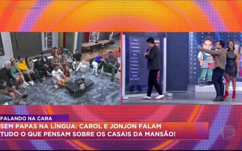 Sem papas na língua: Carol e JonJon falam tudo o que pensam sobre os casais de Power Couple