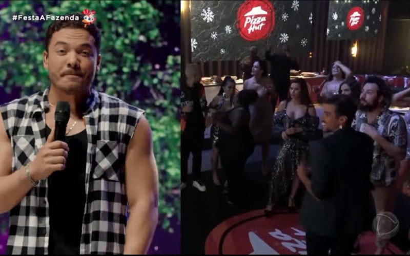 Wesley Safadão agita a última festa da edição - A Fazenda 12