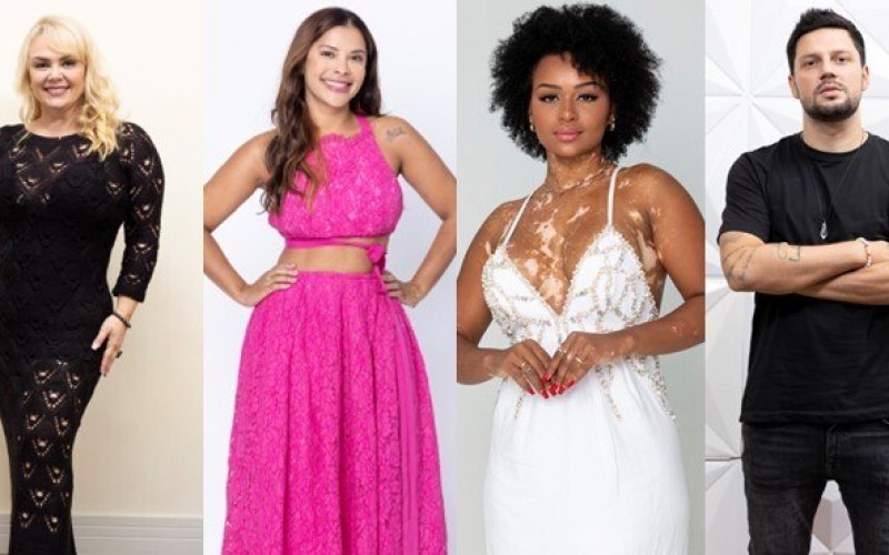 Ana Paula, Gyselle, Natália e Thiago estão na Zona de Risco e um deles deixa o programa hoje à noite