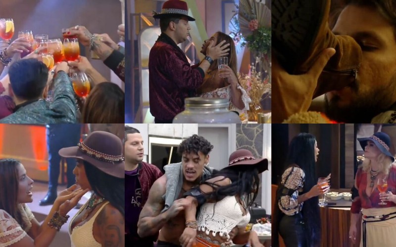 Bebida na bota, fofocas e briga: veja os melhores momentos da Festa Âmbar