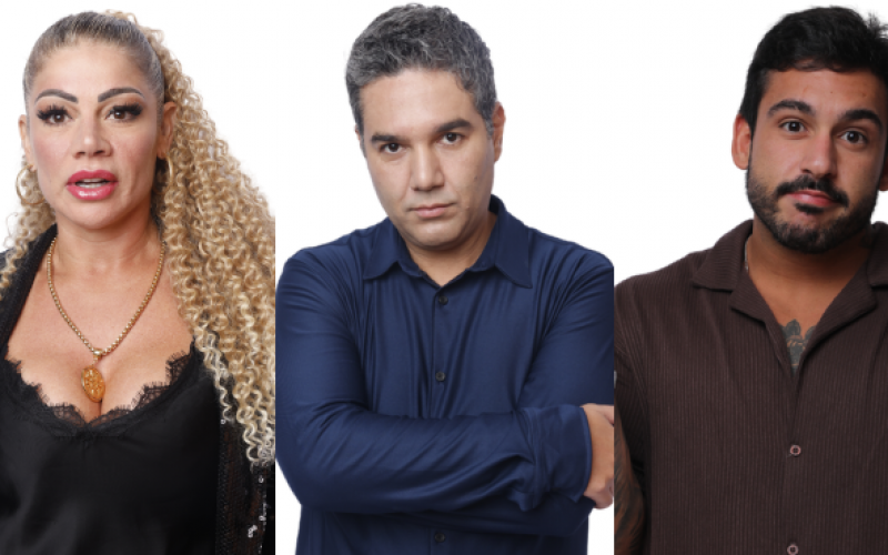 Catia Paganote, Fernando Sampaio e Hadad estão na quinta Zona de Risco da Mansão