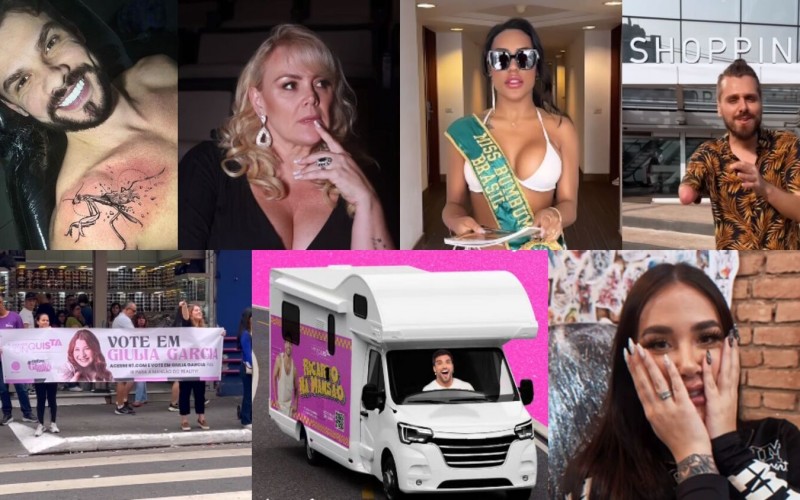 Criatividade sem limites! Famosos surpreendem nas campanhas para entrar na Mansão