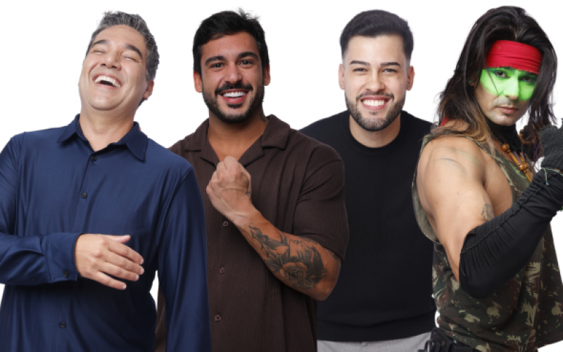 Fê, Hadad, Kaio e Rambo disputam o superprêmio de A Grande Conquista