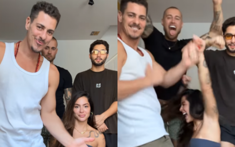 G4 vive! Gui Vieira, Luana Targinno, Sacha Balli e Yuri Bonotto se reencontram após A Fazenda