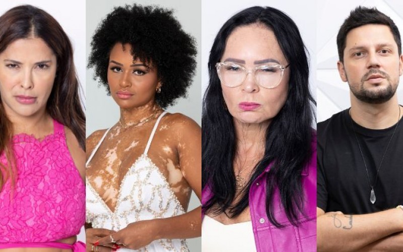 Gyselle Soares, Natália Deodato, Sandra Melquiades e Thiago Servo estão na Zona de Risco