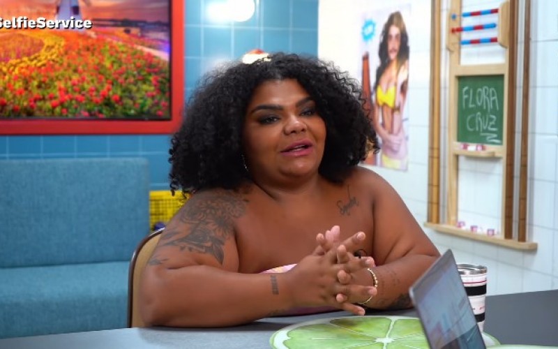 Lucas Selfie entrevista Flora Cruz no programa Selfie Service desta segunda (9)