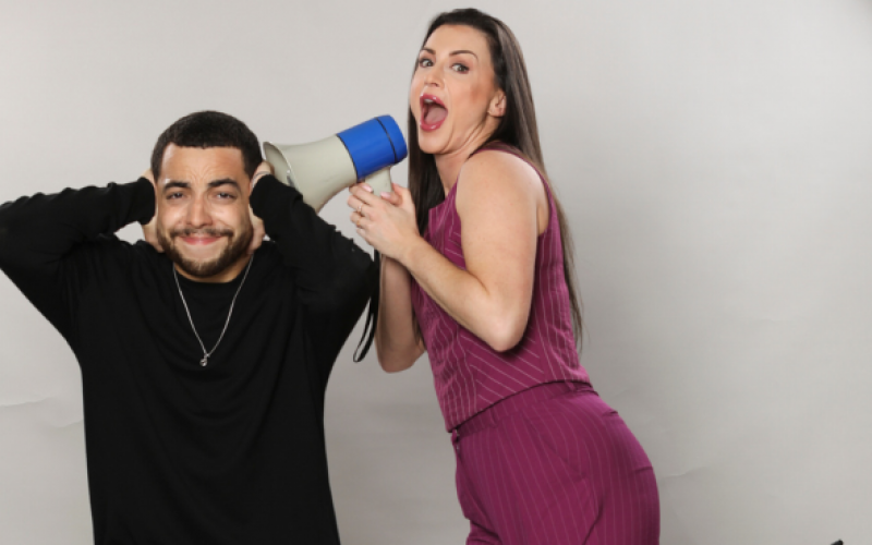 O Grande React: Lucas Selfie e Ju Nogueira reagem à eliminação na Mansão