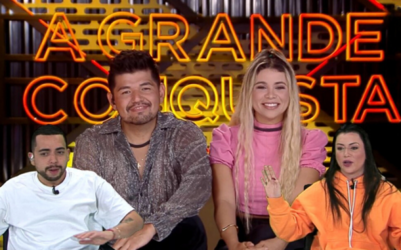 ‘Pensa em uma planta que incomodou’, dispara Taty Pink ao lado de Hideo em O Grande React