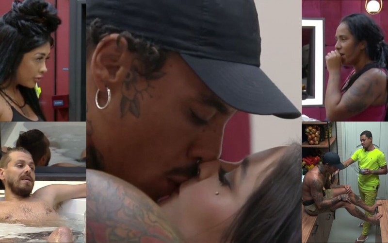 Polêmicos! Novo casal do reality divide opiniões na Mansão