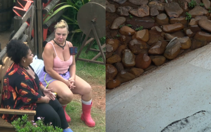 Punição! Flor se distrai desabafando com Flora e deixa o lago transbordar