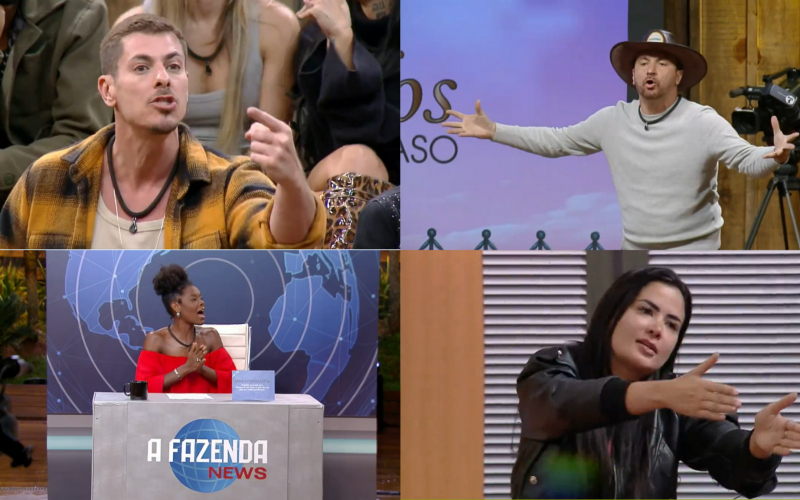 Quem está no programa errado? Dinâmica de apontamento coloca fogo no feno de A Fazenda 16
