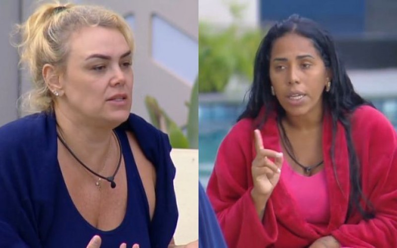 Ressaca moral e pedido de desculpas: Janielle e Ana Paula lavam roupa suja na Mansão