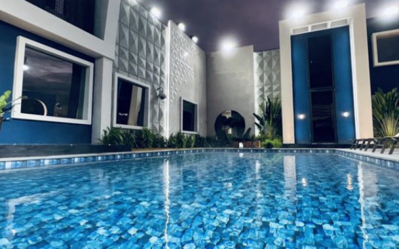 Rodrigo Carelli compartilha foto da piscina de A Grande Conquista