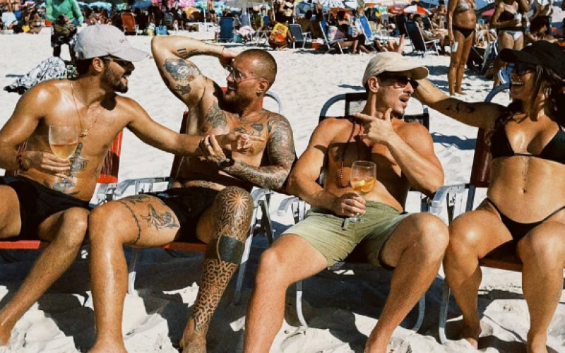 Sacha Bali se declara aos amigos do G4 de A Fazenda: ‘Amo vocês’