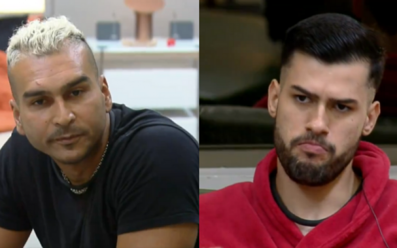 Sem consenso! Brenno e Kaio vão se colocar na próxima Zona de Risco