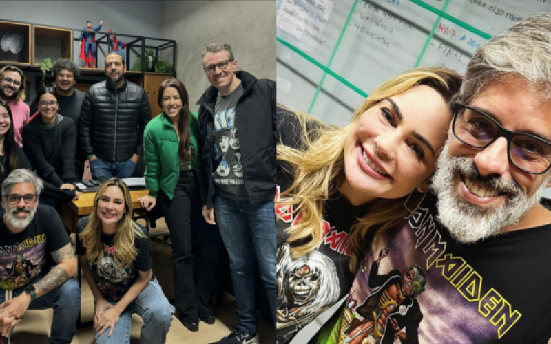 Sheherazade mostra bastidores de A Grande Conquista: ‘Equipe maravilhosa’