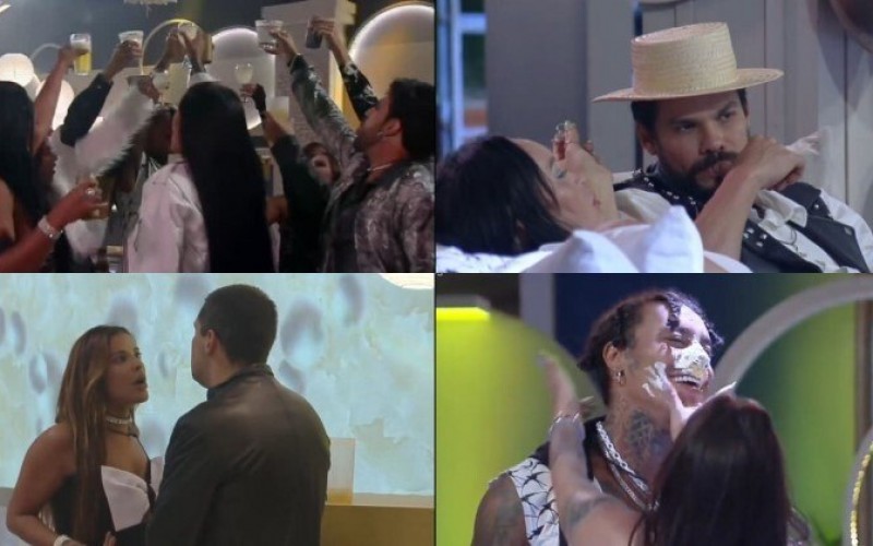 Treta, DR e até bolo na cara: confira o que rolou na Festa Pérola